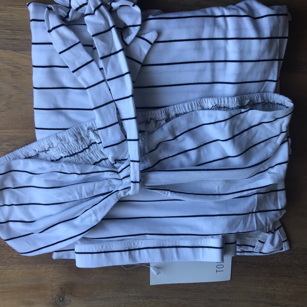 Tobi maxi skirt with matching tube top